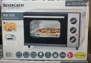 Mini horno 14L SILVERCREST 1300 W grill/cocción