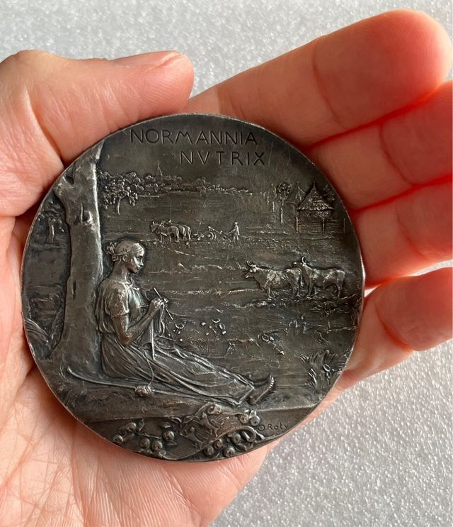 Medallón de Bronce Exposition Nationale