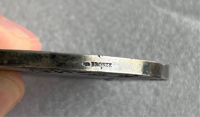 Medallón de Bronce Exposition Nationale