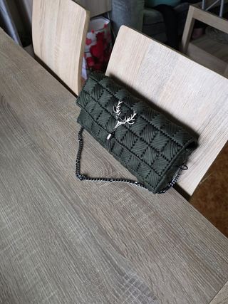 Bolso Artesanal Verde Oliva