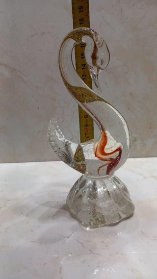 Cigno Murano vetro soffiato