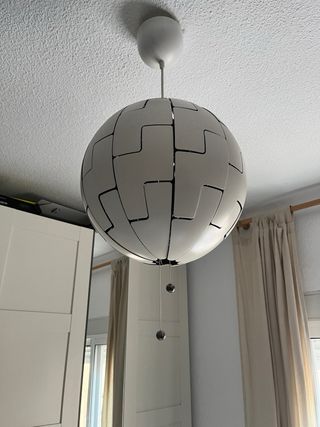Lampara bola ikea