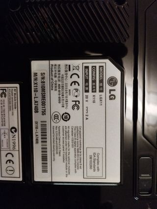 Mini ordenador LG X110