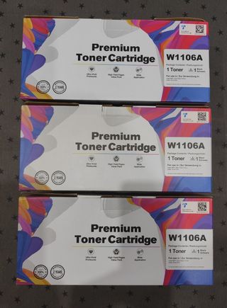 premium toner cartridger W1106A