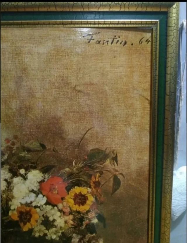 Cuadro antiguo Fatin-Latour