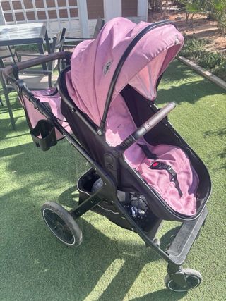 Carro Bebé Viola Rosa