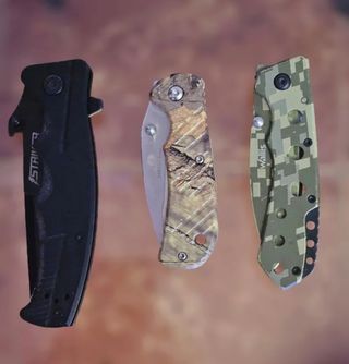 Coleccion navajas Mossy Oak,Striker,Wallys