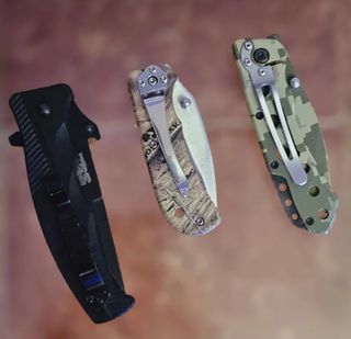 Coleccion navajas Mossy Oak,Striker,Wallys