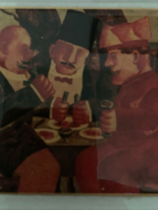 Fermacarte in cristallo