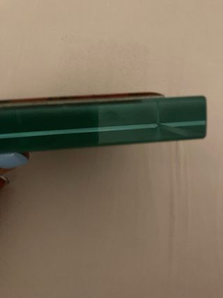 Fermacarte in cristallo