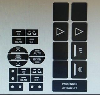 kit reparar Botones volkswagen T5