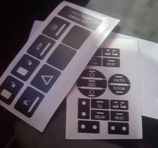 kit reparar Botones volkswagen T5