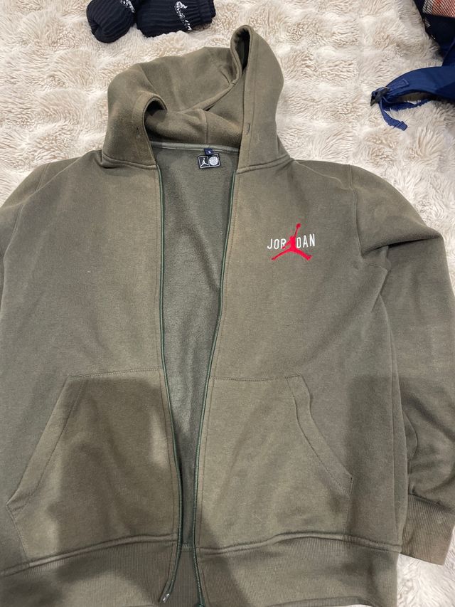 Sudadera Jordan Verde Oliva - Talla S