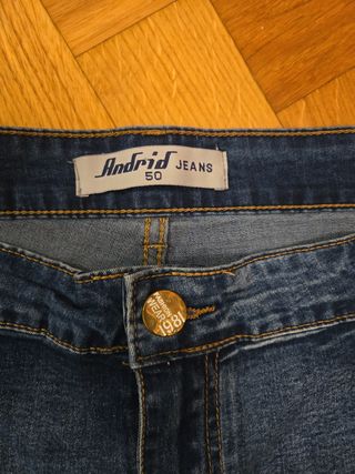 Bermuda vaquera hombre