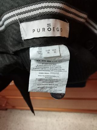 Tuta lavabile slim fit Puroego