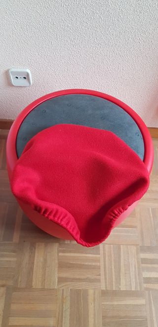 PUFF POUF ASIENTO ROJO CANDY CALLIGARIS