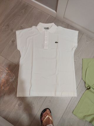 2x1 Polos Lacoste mujer. Talla 48.
