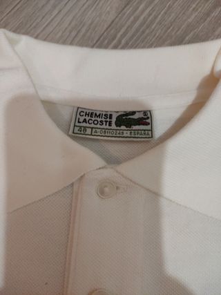 2x1 Polos Lacoste mujer. Talla 48.