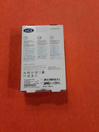 Disco Lacie Rugged mini ssd 2Tb nuevo