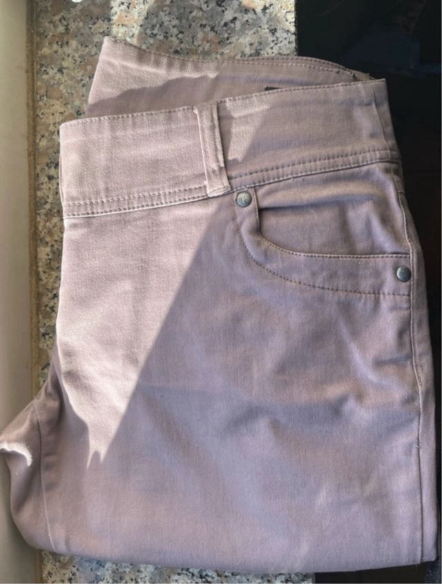 Pantaloni rosa antico ragazza