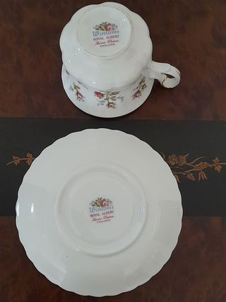 Tazza e piattino Royal Albert