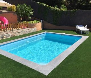 Hormigón impreso, Muros, Piscinas.