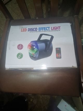 Luz discoteca LED multicolor