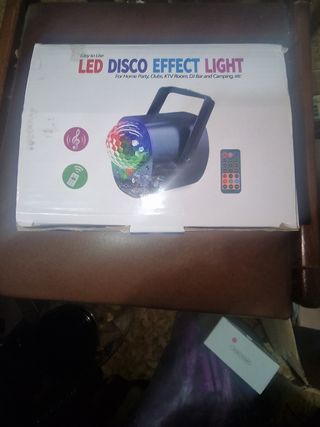 Luz discoteca LED multicolor