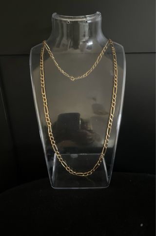 Cadena Figaro oro 18 kilates  