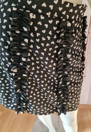 Falda corazones Denny Rose con etiqueta