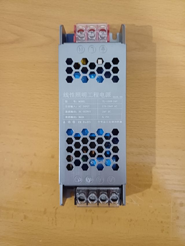 Fuente alimentacion transformador 24v 100w