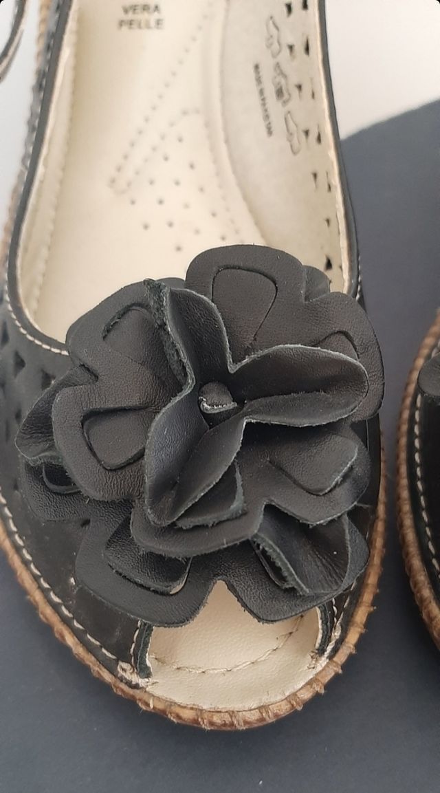 Sandali Alamo Shoes neri, n. 36