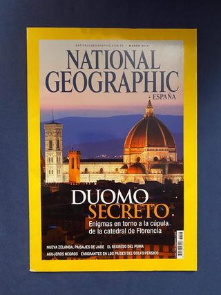 Revista National Geographic. Duomo Secreto.