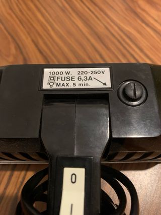 Foco halógeno 1000W - Vídeo/Foto