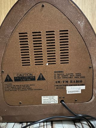 Radio Vintage colección Golden Sound AM/FM