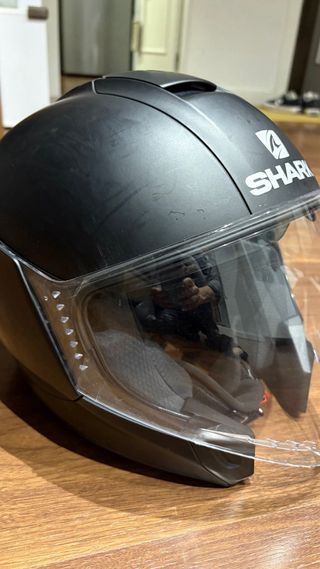 Casco Shark Jet Negro