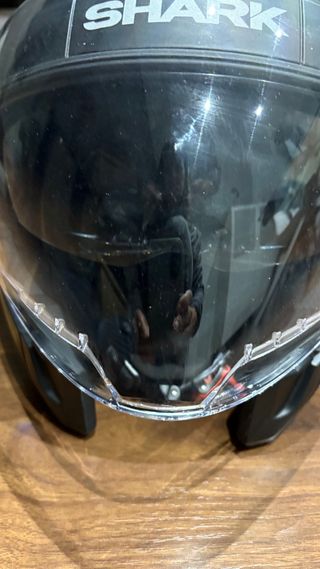 Casco Shark Jet Negro