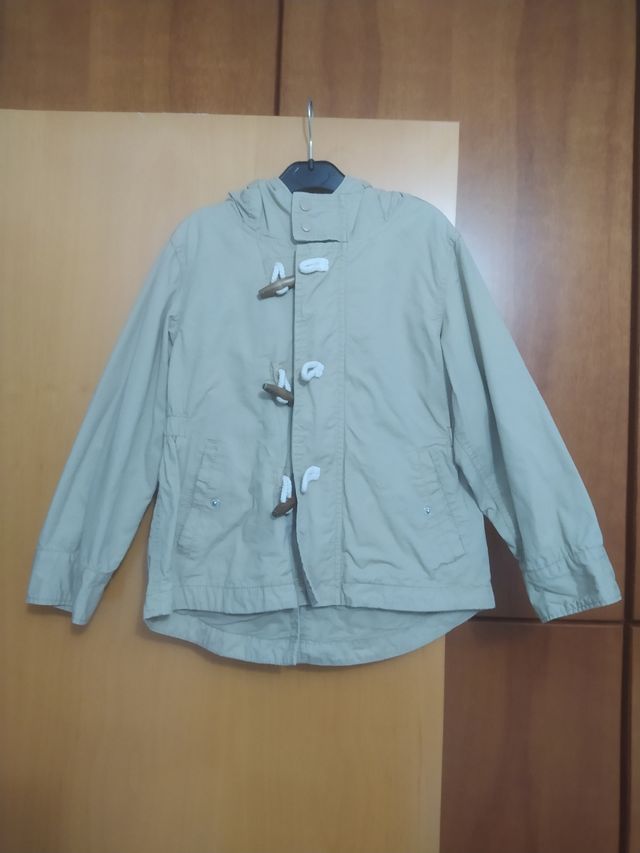 Chaqueta niña beige - entretiempo