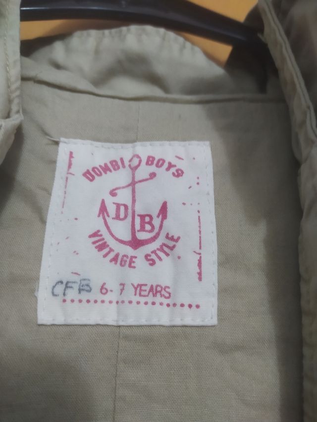 Chaqueta niña beige - entretiempo