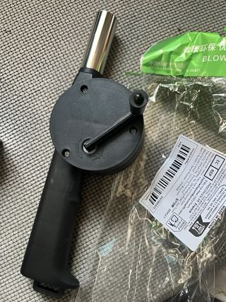 Accendifuoco Soffiatore Barbecue BBQ Con Ventola