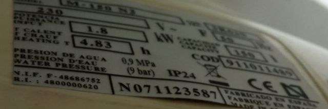 Termo eléctrico FAGOR 150L blanco