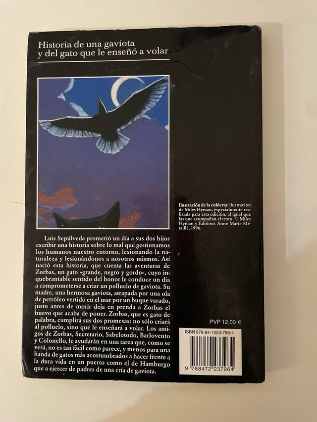 Historia de una gaviota y del gato que le ensen...