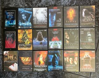 Lote 18 Dvds
CINE TERROR