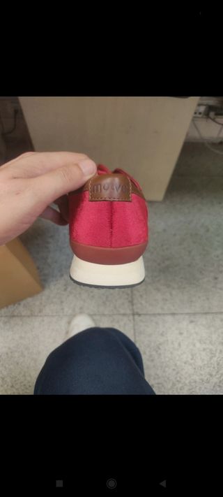Zapatillas rojas