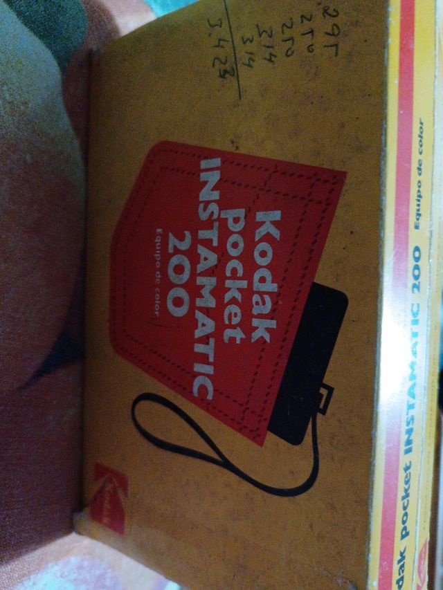 Cámara Kodak antigua 