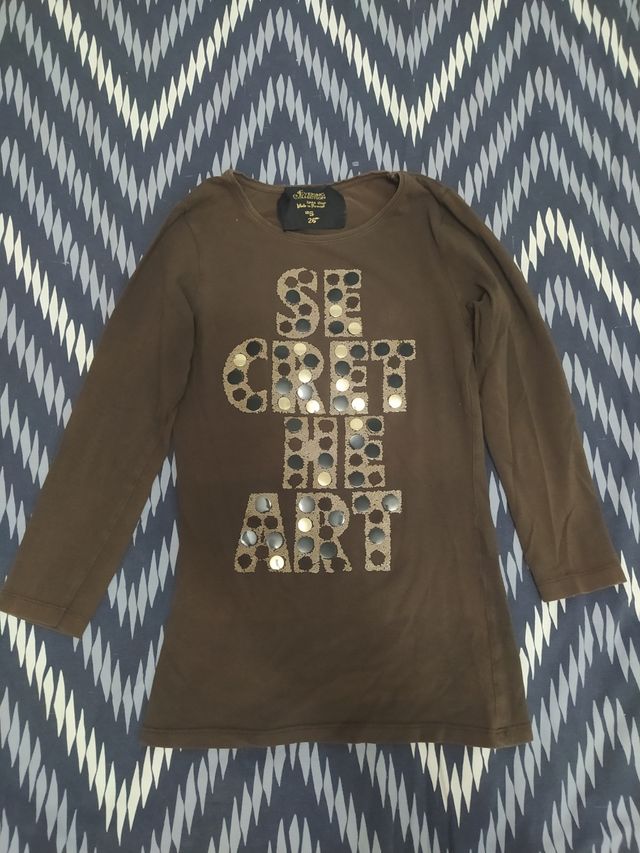 Camiseta Zara marrón - talla 4