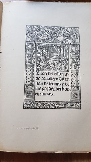 Libros de caballerias. Completo. Adolfo bonilla