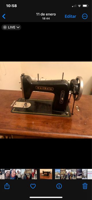 Maquina de coser antigua