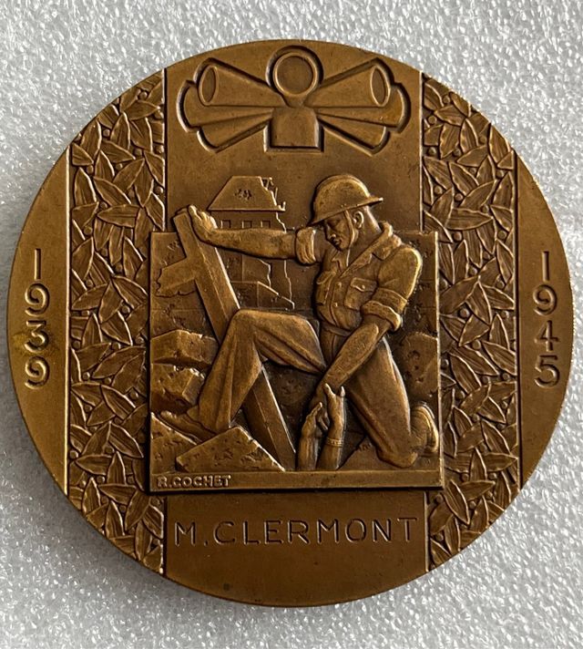 Medalla bronce francesa Segunda Guerra mundial