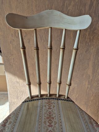 2 sillas antiguas decoración. 70 años